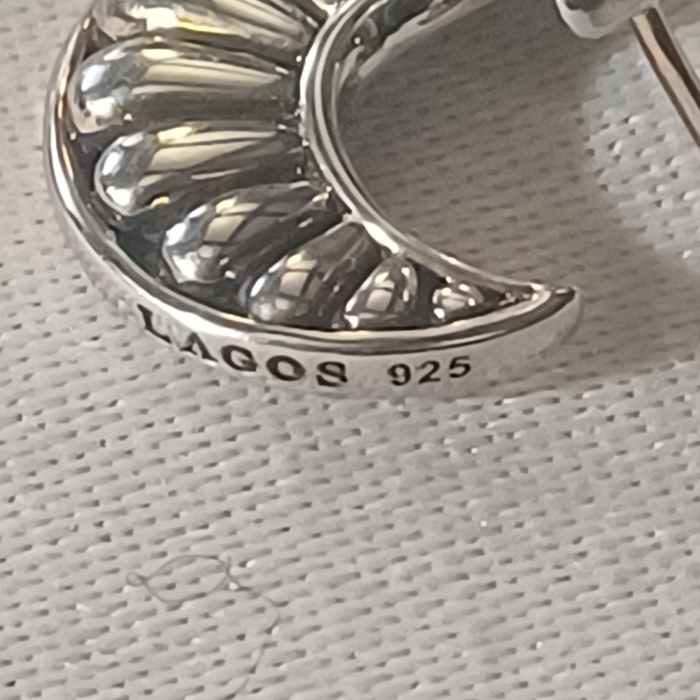 LAGOS Chi Chi Circle Earrings, Sterling Silver - Picture 5 of 9